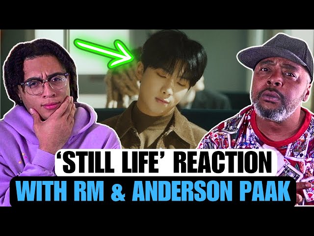 BLACK GUYS React to RM 'Still Life (with Anderson .Paak)' Official MV