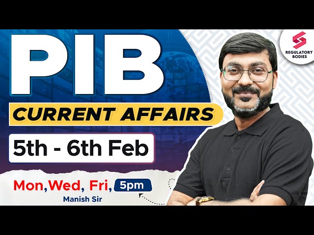 PIB Current Affairs | PIB Manish Sir| PIB for RBI Grade B| RBI Grade B Preparation| RBI Grade B 2025