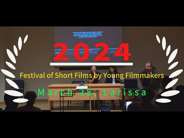 Mary Klampoura at 27th Mediterranean Short Film Festival Larissa 2024