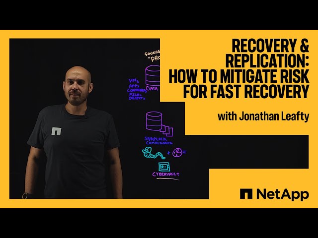 Recovery and replication - How to mitigate risk for fast recovery