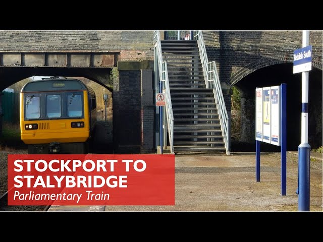 The Stockport to Stalybridge Parliamentary Train