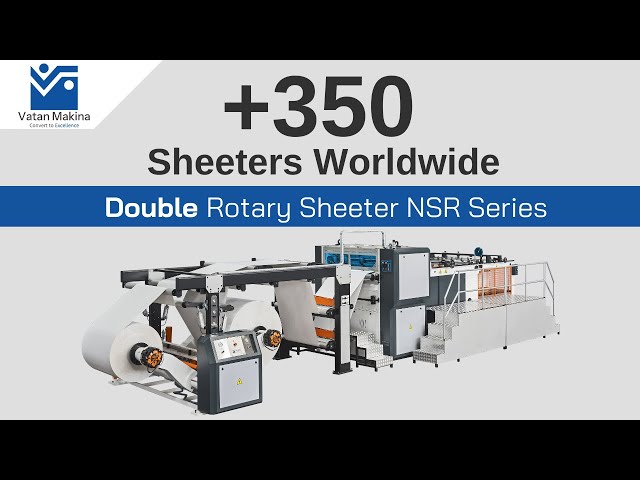 Paper Sheeter Machine - Double Rotary NSR Series