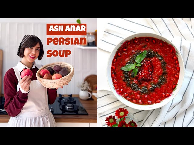 Warm Up with Ash-e Anar (Vegan & Plant-Based): A Traditional Iranian Pomegranate Soup