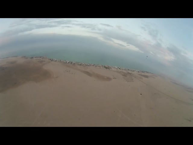 Paramotor flying acro Malaguitastyle