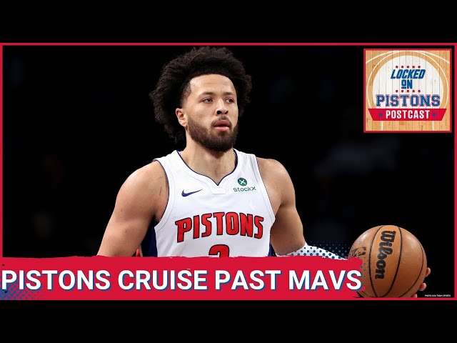 Pistons POSTCAST Detroit Pistons BEAT Dallas Mavericks, Cade Cunningham BALLS OUT With 40 Points