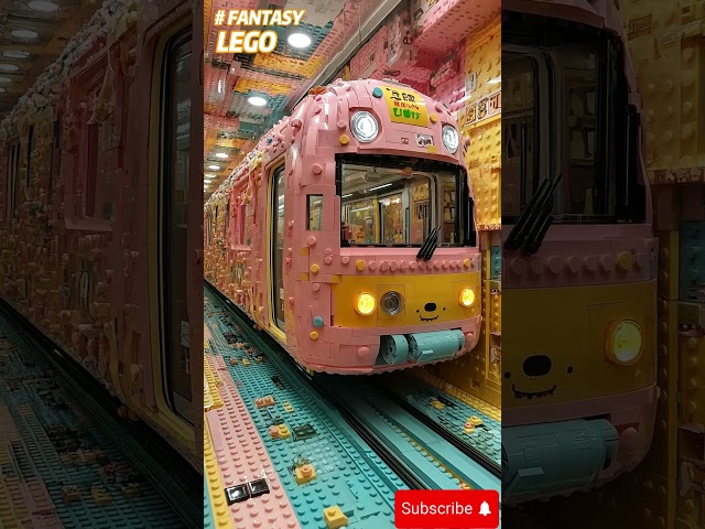 Fantastical LEGO Train Models You Won't Believe Exist #lego #train