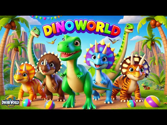 DInosaur Song | Tyrannosaurus-Rex | Kids Songs | Nursery Rhymes Animal Songs for kids |