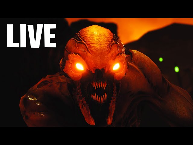 🔵 PLAYING DOOM FOR THE FIRST TIME 🔵 STREAM VOD #1