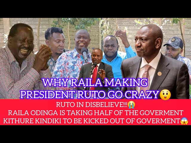 RUTO NIEKUGURUKA😱RAILA GWITIA THIRIKARI NUTHU YA RUTO😲KINDIKI KWINGATWO TA NGUI😭