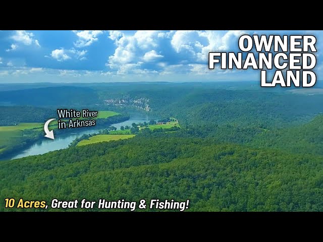 Owner Financed 10 Acres at White River in Ozarks! Owner Finance $1,500 Down!  outcastland.com -WZ28