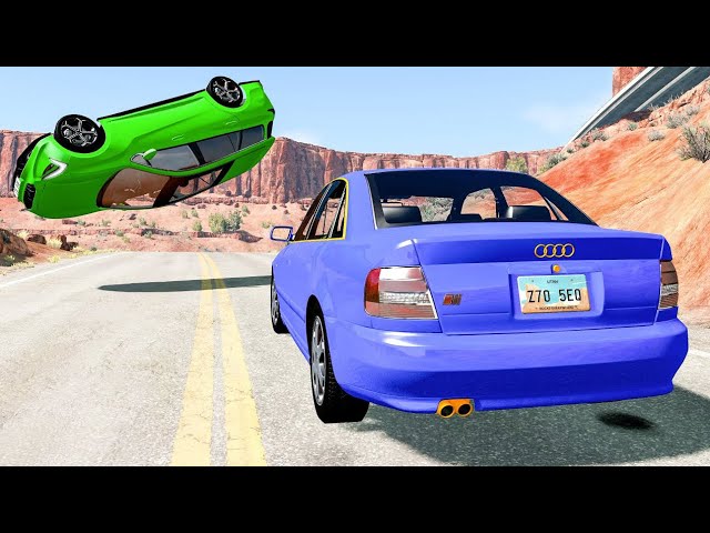 Cars Crashing Into Each Other - High Speed Traffic Car Crashes NEW | BeamNG Drive Game