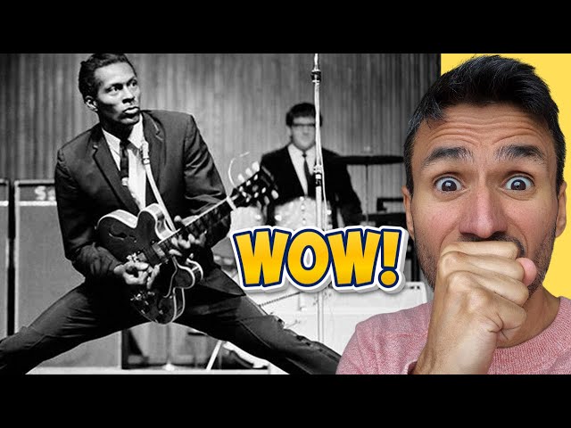 Chuck Berry - Roll Over Beethoven (REACTION) First Time Hearing It - Belgium TV, 1965