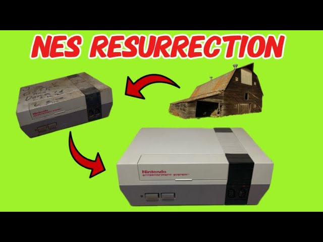 Amazing Nintendo NES Console Restoration