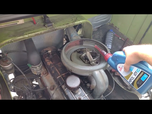 FSC Żuk - old 1-ton truck - almost fixing the exhaust leak, new stabilizer links, another ATF dose