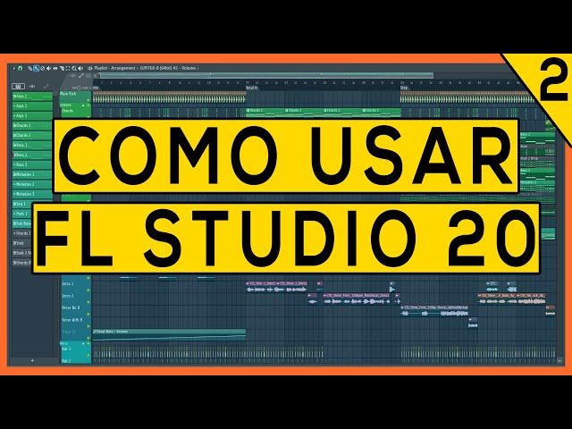 Como Usar O FL Studio 20 - Parte 2/5 - The Playlist [Tutorial Completo]