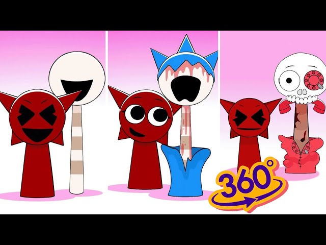 360 VR | Sprunki OC ALL Phases | Compilation Incredibox