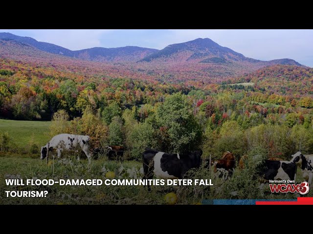 Will flood-damaged communities deter fall tourism?