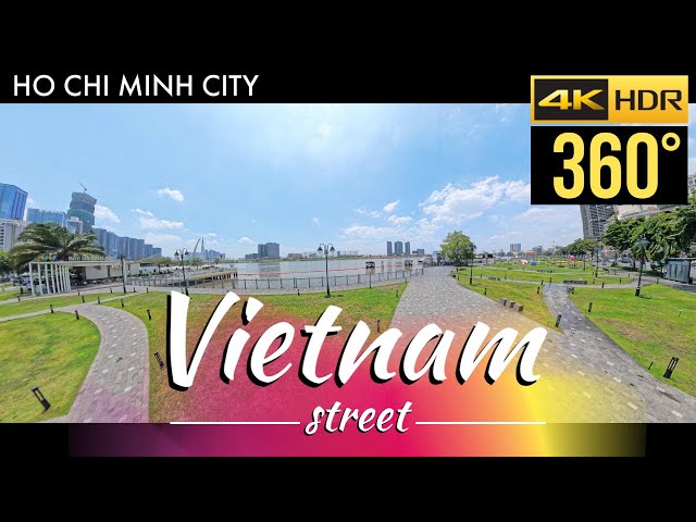 360 video | Vietnam street 4K | District 1 | Ho chi minh city | May 2024 | Insta360 X4