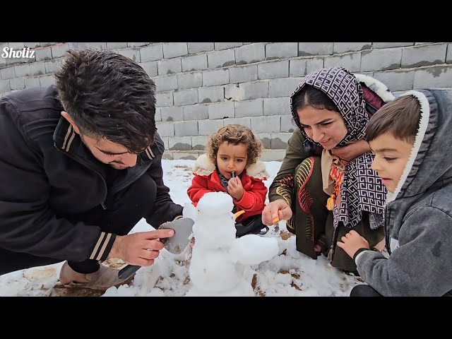 Winter Joy ❄️☕ | A Beautiful Snowy Day with the Sholiz Family!