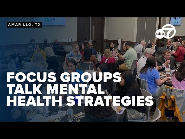 Focus groups strategize investments for mental health care in Texas Panhandle communities