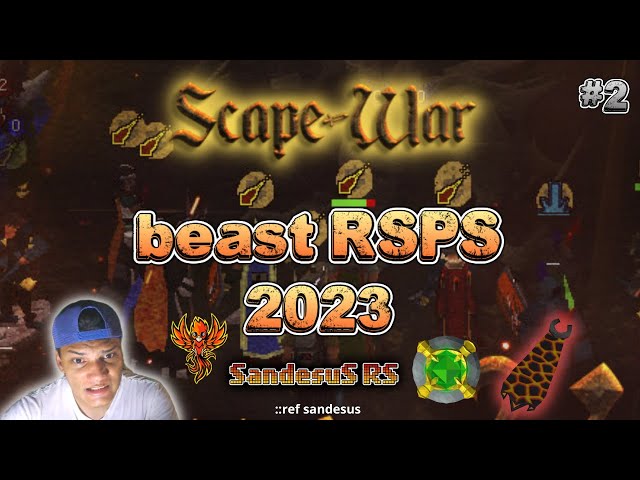 Scape - war RSPS - full pvm + huge botin ::ref sandesus ( SandésuSRS )