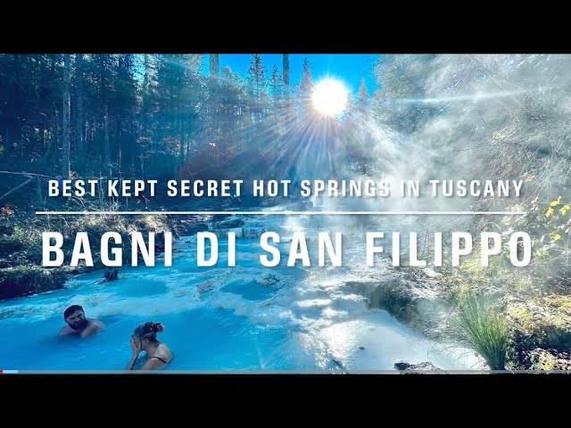 BAGNI DI SAN FILIPPO || BEST KEPT SECRET HOT SPRINGS IN ITALY || MUST VISIT PLACE @VALDORCIA