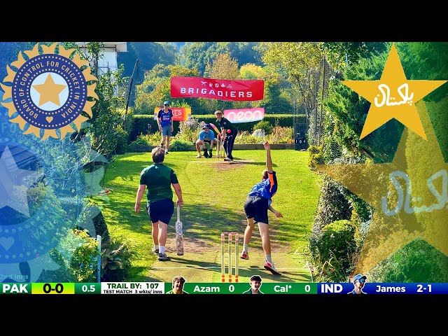 INDIA vs PAKISTAN | Backyard Edition | TEST MATCH 🇮🇳🇵🇰