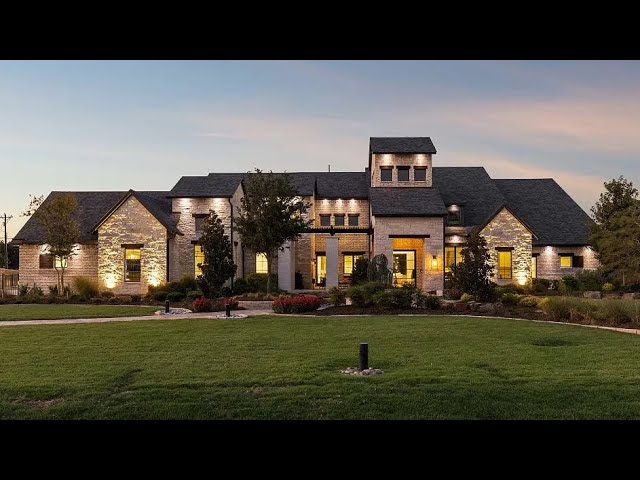 INCREDIBLE $4M LUXURY HOUSE TOUR ON 2 ACRES NEAR DALLAS TEXAS!