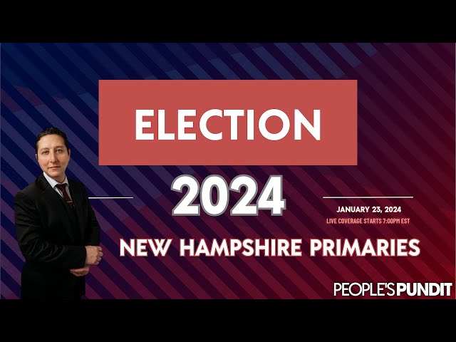 Live Results: 2024 New Hampshire Presidential Primary