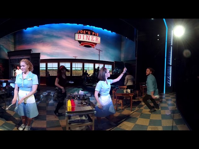 360 Video: On-Stage at Broadway's "Waitress"