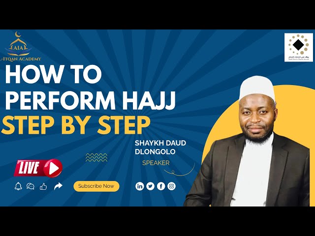 Hajj Seminar By Shaykh Daud Under Rawaf Mina