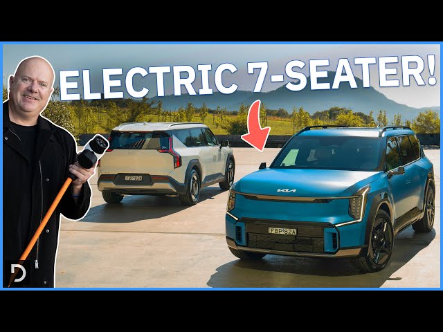 New Kia EV9 2024 First Drive: Massive SUV with an even bigger price tag! | Drive.com.au