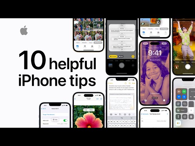 10 helpful iPhone tips | Apple Support