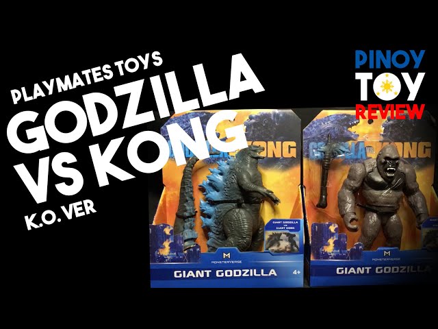 Playmates Toy Godzilla vs Kong K.O. ver | Pinoy Toy Review