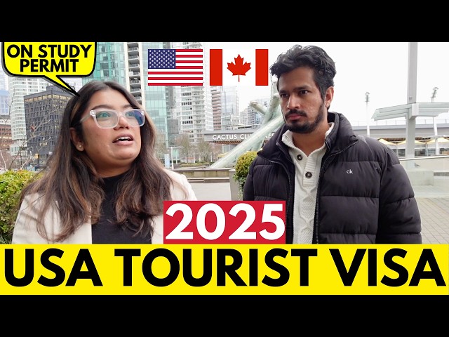 USA B1/B2 VISA APPROVED IN 3.5 MINUTES! 2025🇺🇸 INTERVIEW QUESTIONS & PROCESS | APPLIED STATUS CANADA