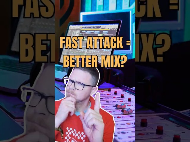 Fast Attack Compression: Secret to a Pro Mix? 🎚️🔥