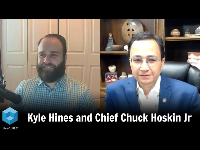 Kyle Hines, Presidio & Chuck Hoskin, Cherokee Nation | AWS Global Public Sector Partner Awards 2021