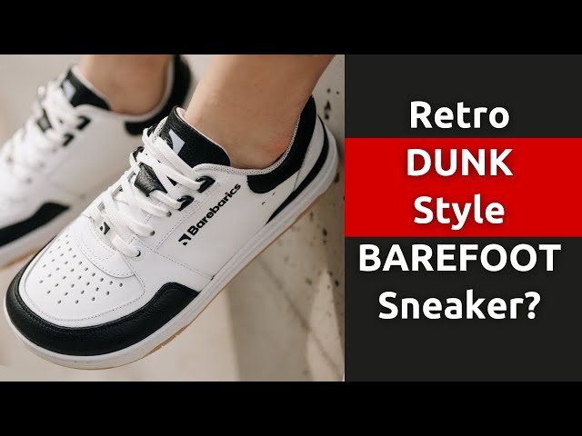 Barebarics Wave - Nike SB Dunk style Barefoot Sneaker Unboxing #ASMR #barefootshoes #nikedunk