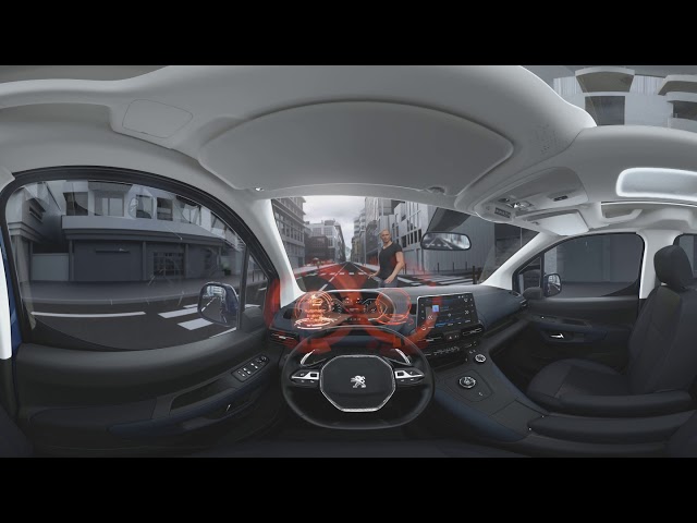 PEUGEOT Rifter - 360 VR Video: Active Safety Brake