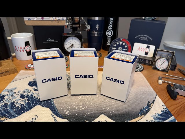 Triple Casio Unboxing!!!