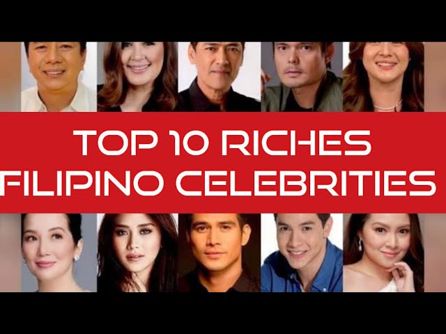 Top 10 Richest Celebrities in the Philippines ‼️   @powergirlchanel