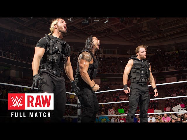 FULL MATCH: The Shield attack The Rock: Raw, Jan. 21, 2013