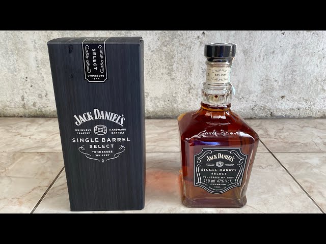 Jack Daniels Single Barrel Select Tennessee Whiskey Review & Taste test #jackdaniels #bourbon