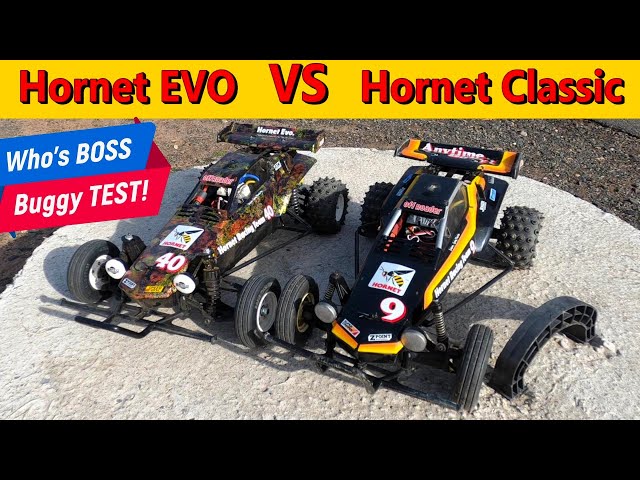 Tamiya Hornet EVO VS Hornet classic Test comparison 👍