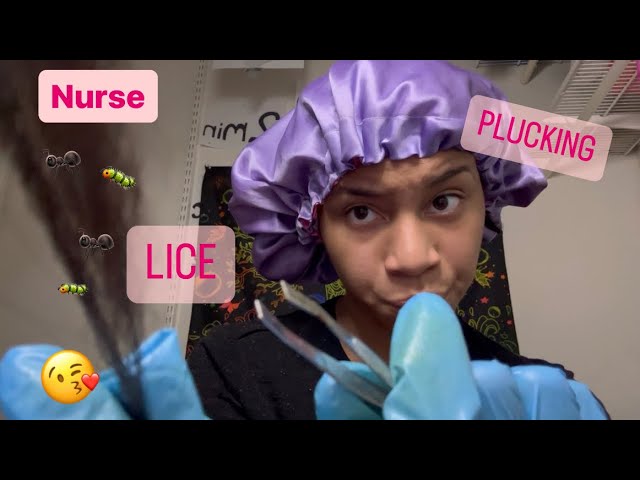 ASMR - Nurse Grabs Lice (Alexis)