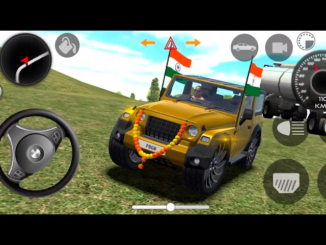 Dollar (Song) Modified Mahindra Black Thar👿 || Indian Cars Simulator 3D || Android Gameplay part.31