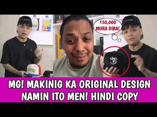 PIO BALBUENA Sumagot na kay MG! ORIGINAL DESIGN ANG TAMBAY CAP NAMIN! | TeamBaL