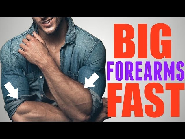 3 Exercises to get BIG Powerful Forearms FAST