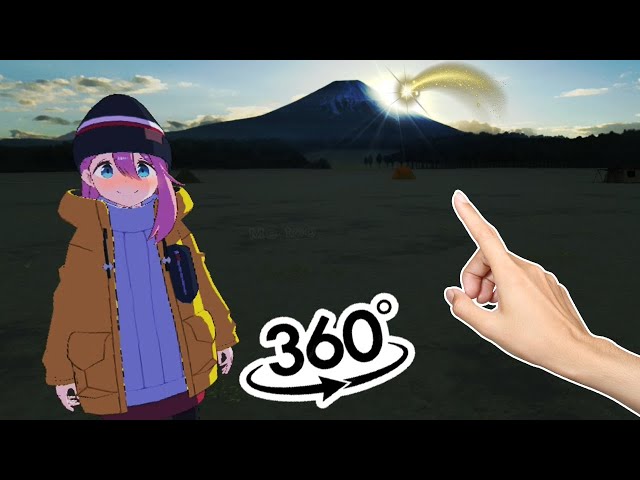 🏕️ Camping with This Cute Anime Girl in Virtual Reality: Night of Shooting Stars🌠✨ (anime vr)