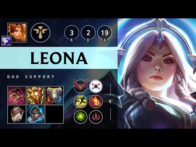 Leona Support vs Neeko - KR Grandmaster Patch 25.S1.1